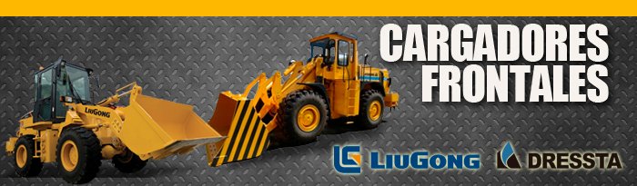 Venta de Cargadores Frontales Liu Gong
